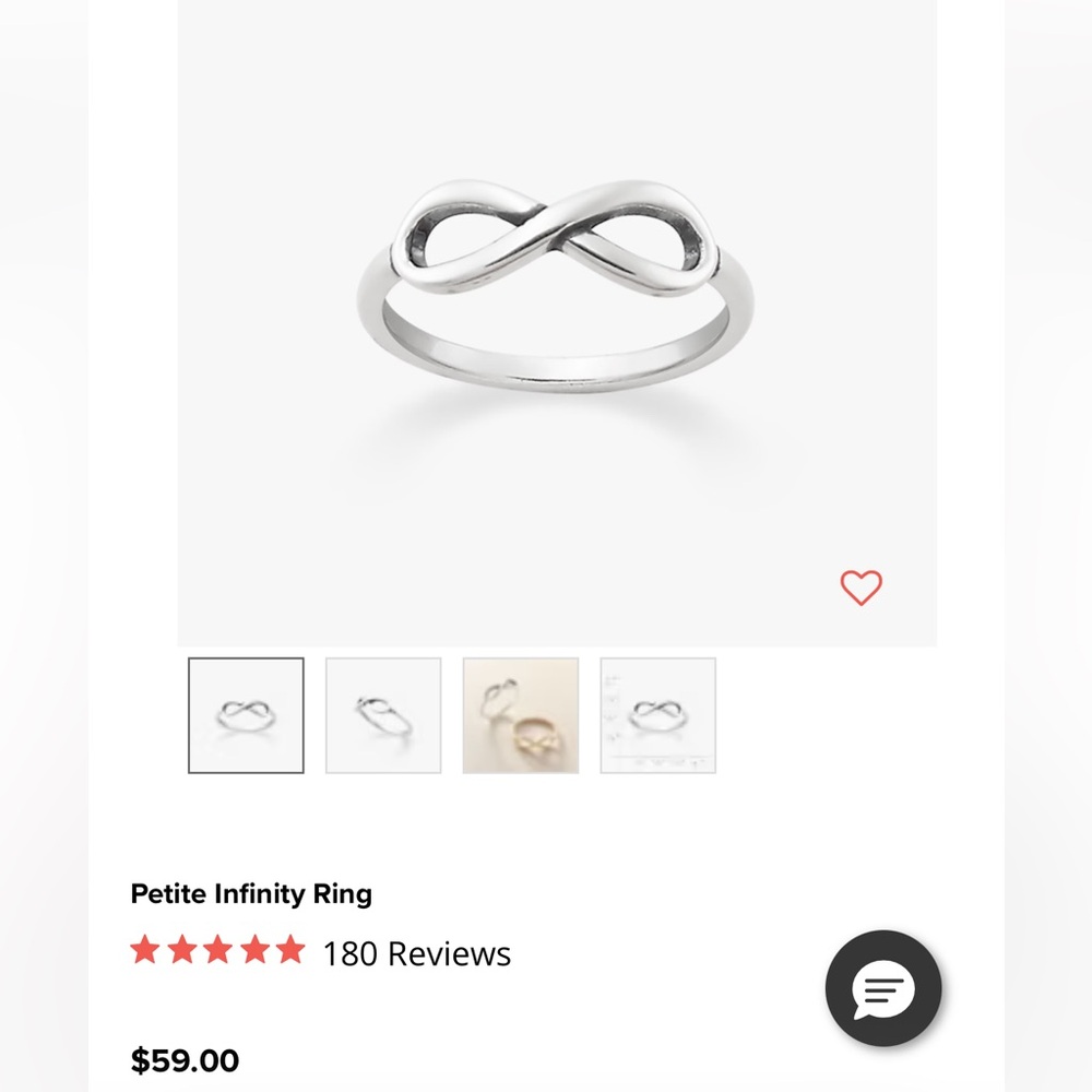 James Avery - Infinity Ring - Picture 5 of 5